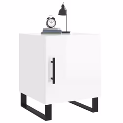 VidaXL 827616 comodino Bianco