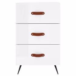 VidaXL 827630 comodino Bianco - Vista aggiuntiva 7