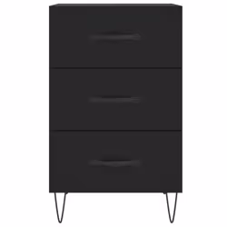 VidaXL 827653 comodino Nero - Vista aggiuntiva 5