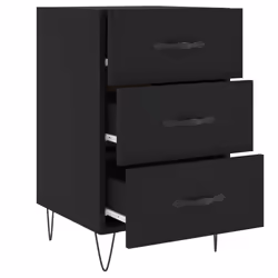 VidaXL 827653 comodino Nero - Vista aggiuntiva 6