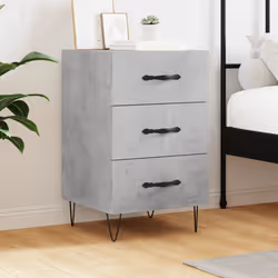 VidaXL 827656 comodino Colore cemento