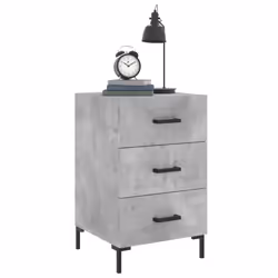VidaXL 827664 comodino Colore cemento - Vista aggiuntiva 3