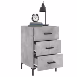 VidaXL 827664 comodino Colore cemento - Vista aggiuntiva 4
