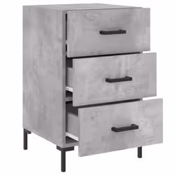 VidaXL 827664 comodino Colore cemento - Vista aggiuntiva 7