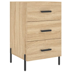VidaXL 827671 comodino Quercia