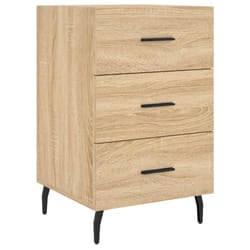 VidaXL 827679 comodino Quercia