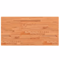 Piano Tavolo 100x50x4cm Rettangolare Legno Massello di Faggiocod mxl 83451 - Vista aggiuntiva 2