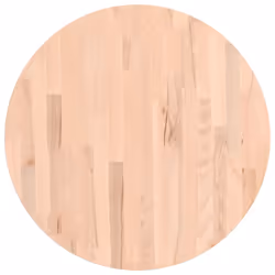 Piano per Tavolo Ø60x4 cm Rotondo in Legno Massello di Faggiocod mxl 131266 - Vista aggiuntiva 2