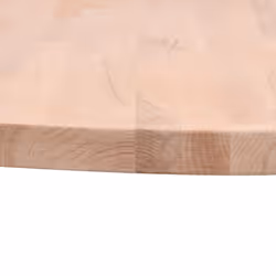 Piano per Tavolo Ø80x4 cm Rotondo in Legno Massello di Faggiocod mxl 83351 - Vista aggiuntiva 3