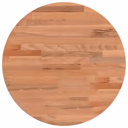 Piano per Tavolo Ø40x1,5 cm Rotondo in Legno Massello di Faggiocod mxl 131267 - Vista aggiuntiva 2
