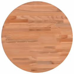 Piano per Tavolo Ø40x2,5 cm Rotondo in Legno Massello di Faggiocod mxl 131268 - Vista aggiuntiva 2