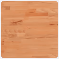 Piano per Tavolo 40x40x2,5 cm Quadrato Legno Massello di Faggiocod mxl 107336 - Vista aggiuntiva 2
