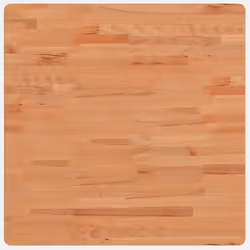 Piano per Tavolo 70x70x2,5 cm Quadrato Legno Massello di Faggiocod mxl 131309 - Vista aggiuntiva 2
