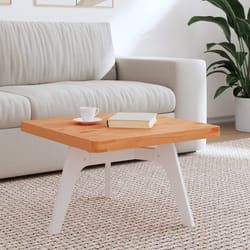Piano per Tavolo 60x60x4 cm Quadrato Legno Massello di Faggiocod mxl 131311
