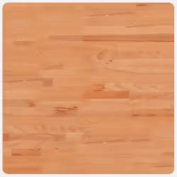 Piano per Tavolo 60x60x4 cm Quadrato Legno Massello di Faggiocod mxl 131311 - Vista aggiuntiva 2