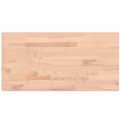 Piano Bagno 100x50x1,5 cm in Legno Massello di Faggiocod mxl 107338 - Vista aggiuntiva 2