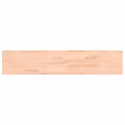Mensola a Parete 100x20x4 cm in Legno Massello di Faggiocod mxl 107821 - Vista aggiuntiva 2