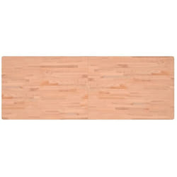 Piano per Banco da Lavoro 150x55x2,5 cm Legno Massello Faggio Vidaxl 37519