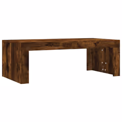 Tavolino da Salotto Rovere Fumo 102x50x36 cm Legno Multistratocod mxl 126920 - Vista aggiuntiva 2