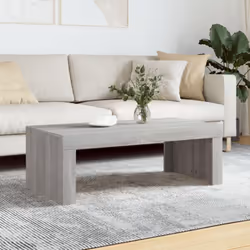 Aggiungete un tocco di eleganza al vostro soggiorno con questo tavolino da salotto alla moda. Materiale robusto: Il legno mul ...