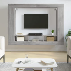 Mobile Porta tv, Mobili tv Grigio Sonoma 152x22x113cm in Legno Multistrato Vidaxl