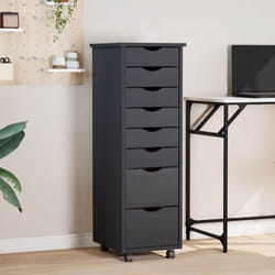 Mobile Moderno, Armadietto Rotante con Cassetti moss Grigio Legno Massello Pino Vidaxl 3791