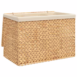 Cesto Portabiancheria a 3 Sezioni 75x42,5x52cm Giacinto d'Acquacod mxl 70483 - Vista aggiuntiva 2