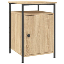 VidaXL 825865 comodino Quercia