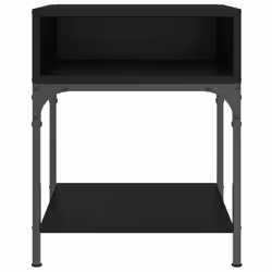 VidaXL 825874 comodino Nero - Vista aggiuntiva 5