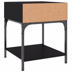 VidaXL 825874 comodino Nero - Vista aggiuntiva 7