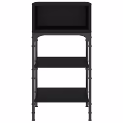 VidaXL 825884 comodino Nero - Vista aggiuntiva 5