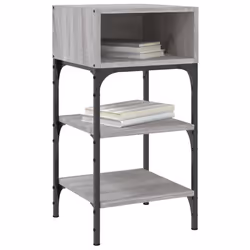 Comodini 2 pz Grigio Sonoma 35x34,5x70 cm in Legno Multistratocod mxl 82018 - Vista aggiuntiva 3