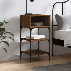 Questo comodino dal design elegante è un'aggiunta senza tempo al vostro arredamento d'interni. Materiale resistente: Il legno ...