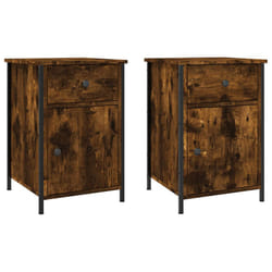 VidaXL 825908 comodino Quercia