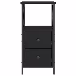 VidaXL 825943 comodino Nero - Vista aggiuntiva 6