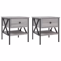 VidaXL 825960, Quercia, Caldaie, Legno, 400 mm, 420 mm, 450 mm, 2 pz