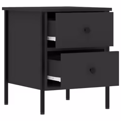 VidaXL 825984 comodino Nero - Vista aggiuntiva 7