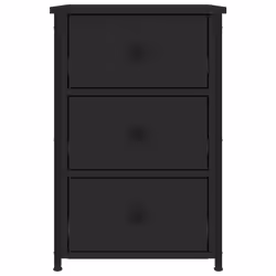 VidaXL 825994 comodino Nero - Vista aggiuntiva 6