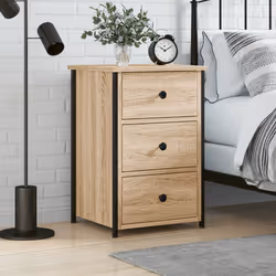 VidaXL 825995 comodino Quercia