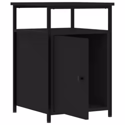 VidaXL 826034 comodino Nero - Vista aggiuntiva 6