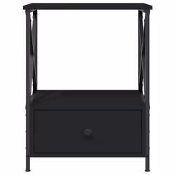 VidaXL 826084 comodino Nero - Vista aggiuntiva 6