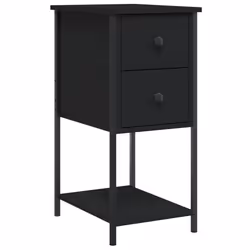 VidaXL 826094, Nero, Caldaie, Legno, 320 mm, 420 mm, 700 mm, 2 pz