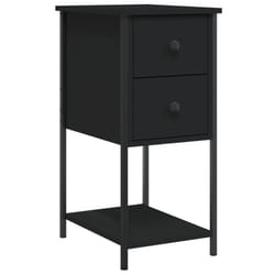 VidaXL 826094 comodino Nero