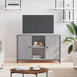 Mobile tv, Armadietti a per tv Grigio Sonoma 100x35x65 cm in Legno Multistrato Vidaxl
