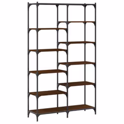 VidaXL 832792, Marrone, Quercia, Metallo, Legno, 1000 mm, 320 mm, 1700 mm