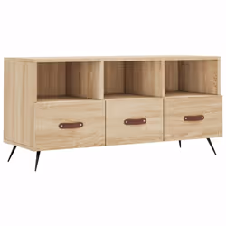 Mobile Porta TV Rovere Sonoma 102x36x50 cm in Legno Multistratocod mxl 104308 - Vista aggiuntiva 2