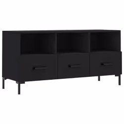 Mobile Porta TV Nero 102x36x50 cm in Legno Multistratocod mxl 127046 - Vista aggiuntiva 2