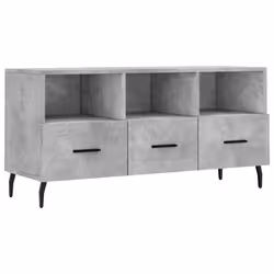 Mobile Porta TV Grigio Cemento 102x36x50 cm Legno Multistratocod mxl 127955 - Vista aggiuntiva 2