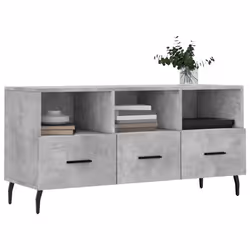 Mobile Porta TV Grigio Cemento 102x36x50 cm Legno Multistratocod mxl 127955 - Vista aggiuntiva 3