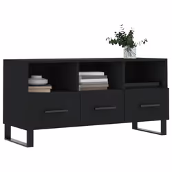 Mobile Porta TV Nero 102x36x50 cm in Legno Multistratocod mxl 127105 - Vista aggiuntiva 3
